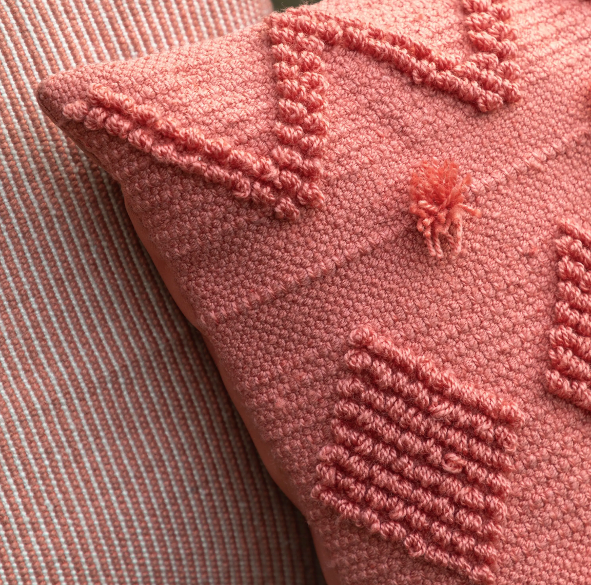 Perth Showerproof Cushion - Apricot - WowCornwall