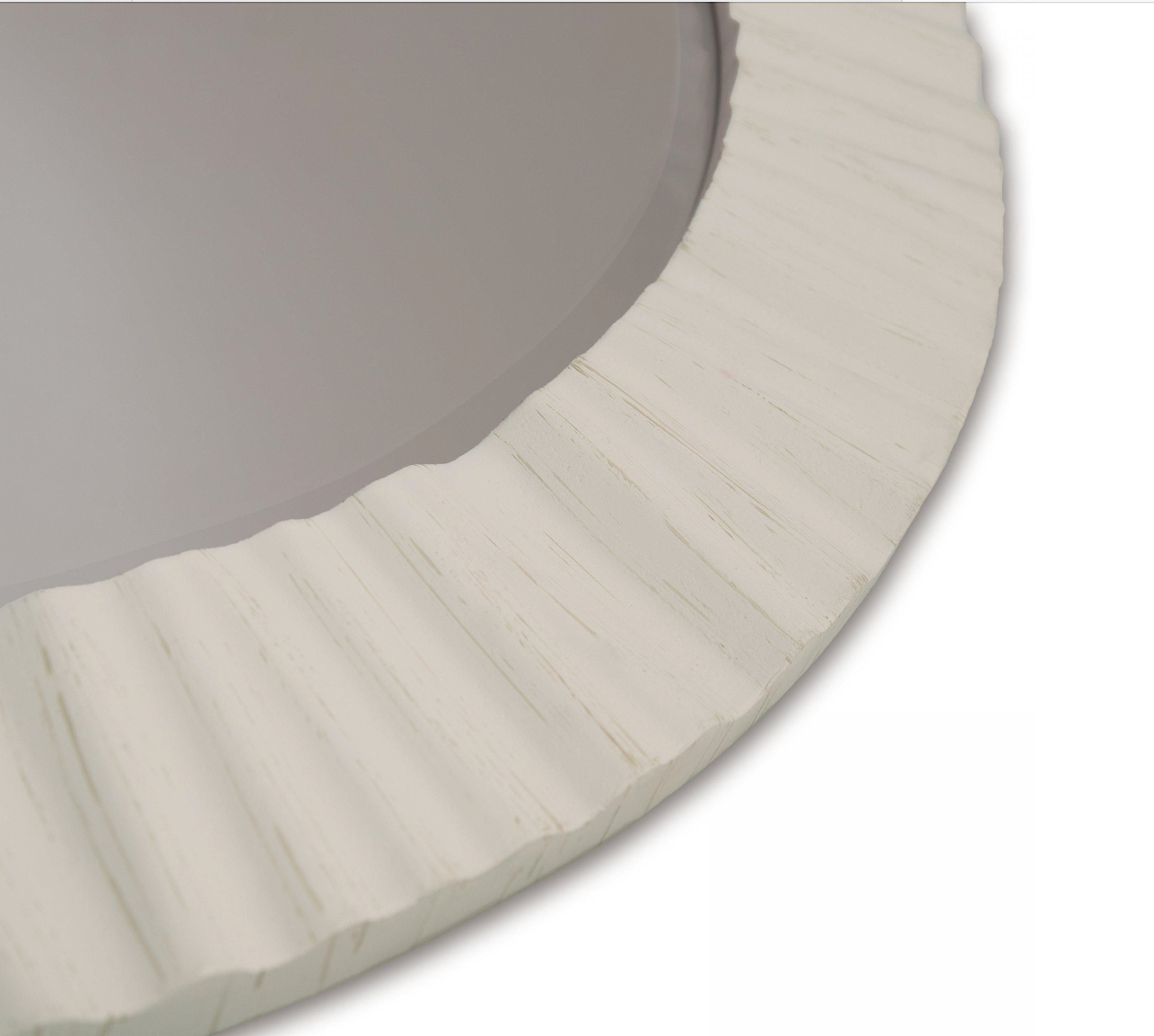 Durham Mirror - Soft Green or Off White - WowCornwall