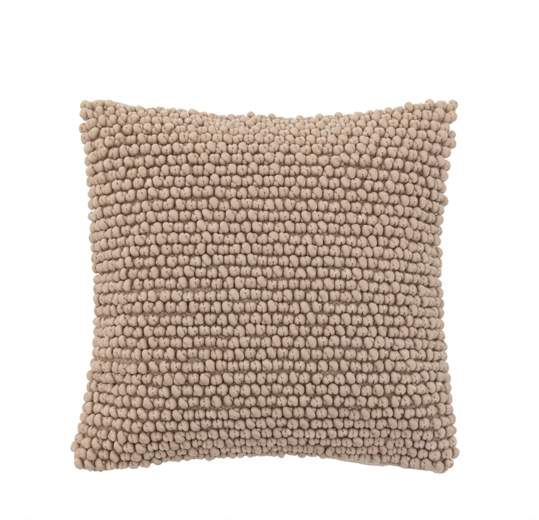 Pino Cushion, Taupe - WowCornwall