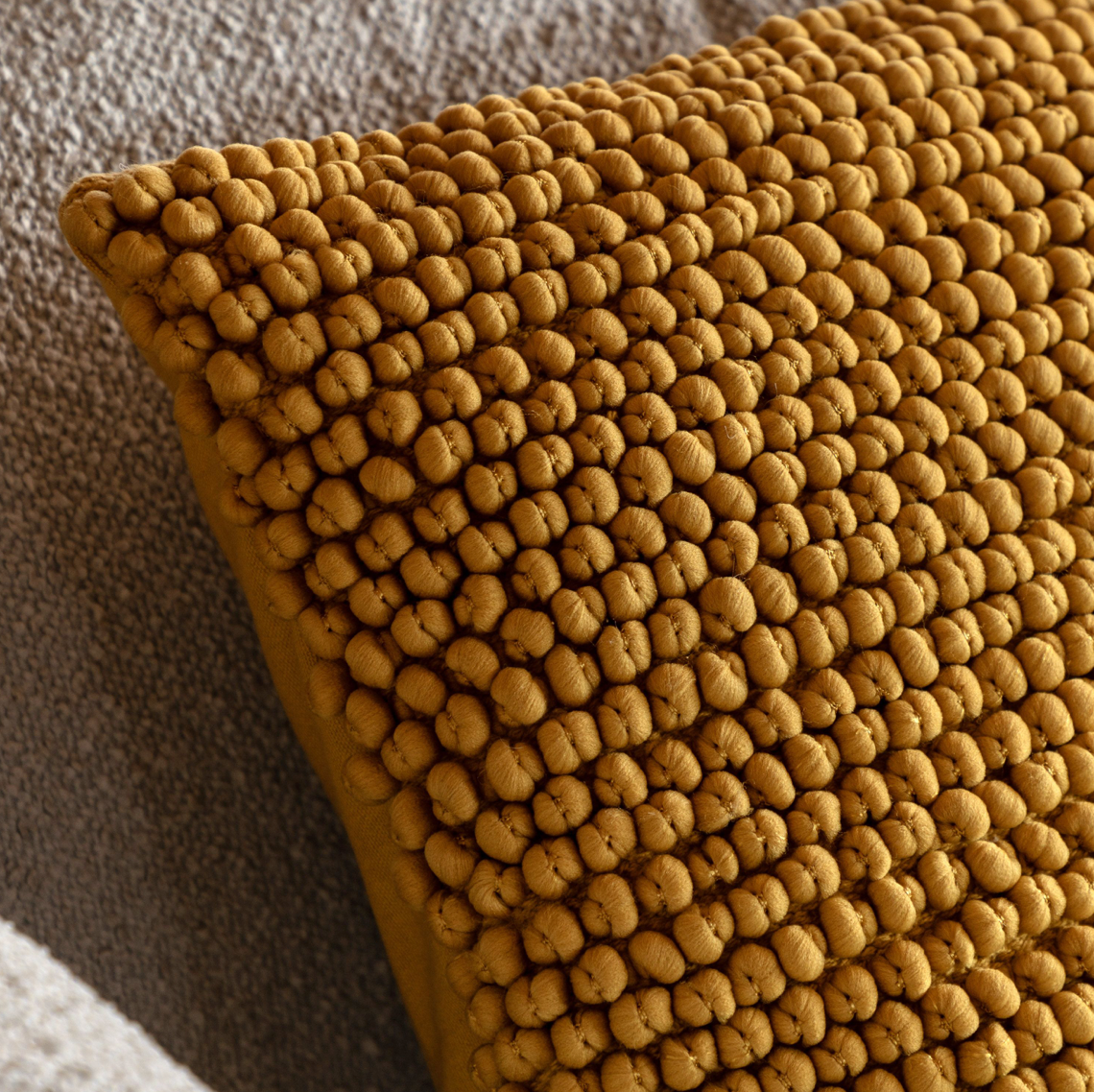 Pino Cushion, Ochre - WowCornwall