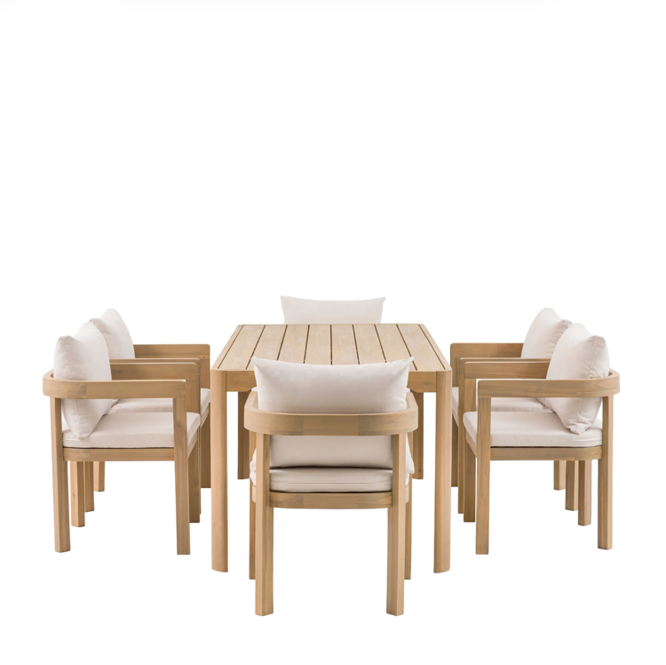 Madeira 6 Seater Dining Set