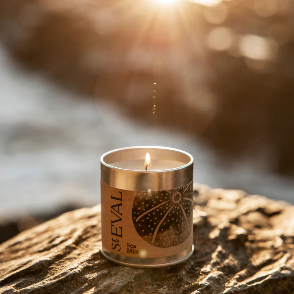 Sea Mist, Scented Tin Candle - WowCornwall