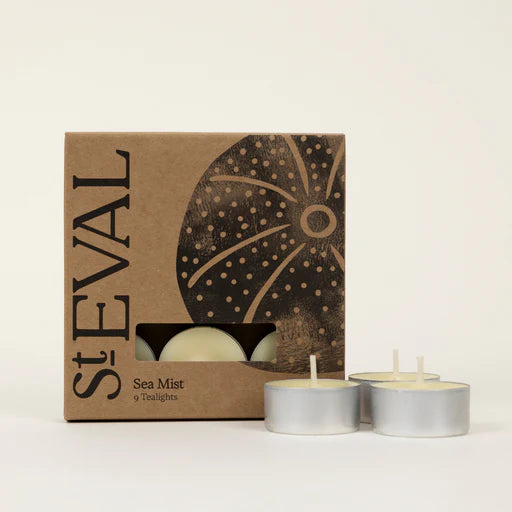 Sea Mist, Scented Tealights - WowCornwall