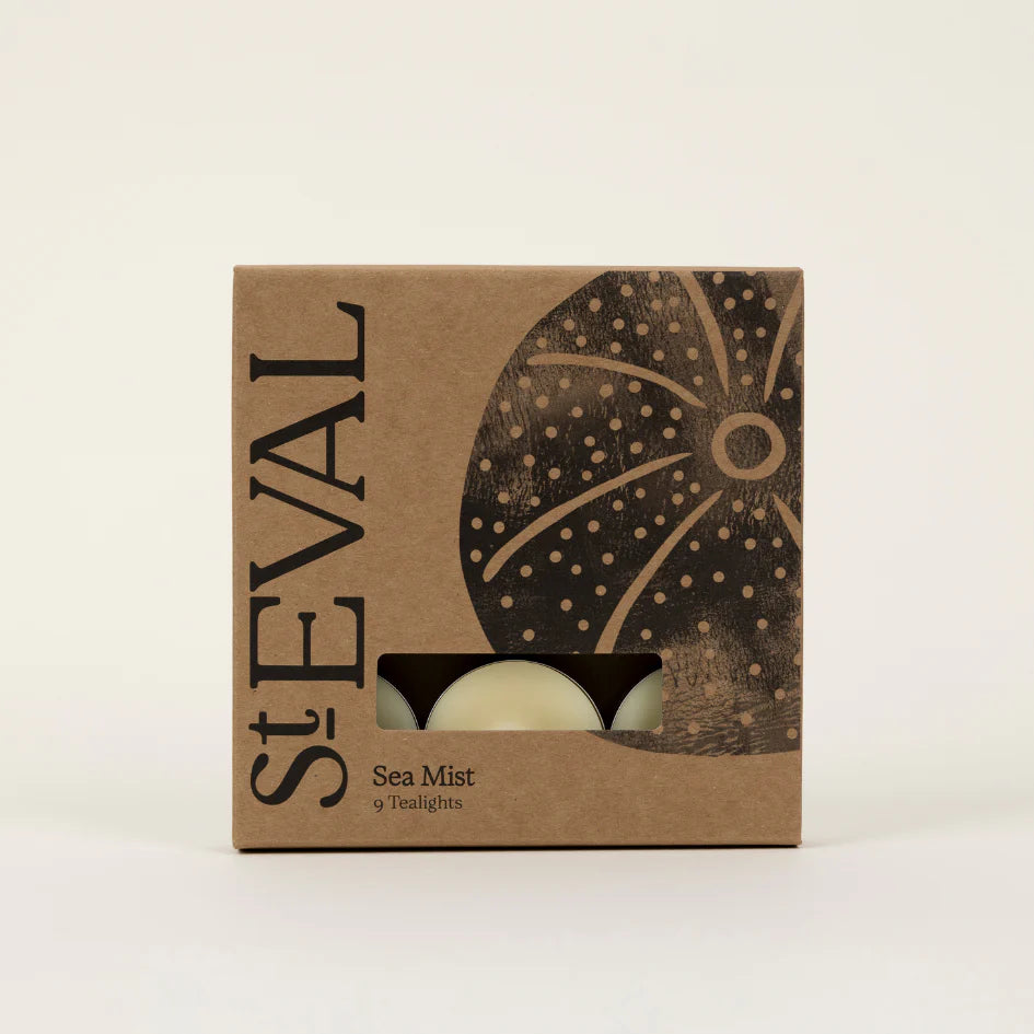 Sea Mist, Scented Tealights - WowCornwall