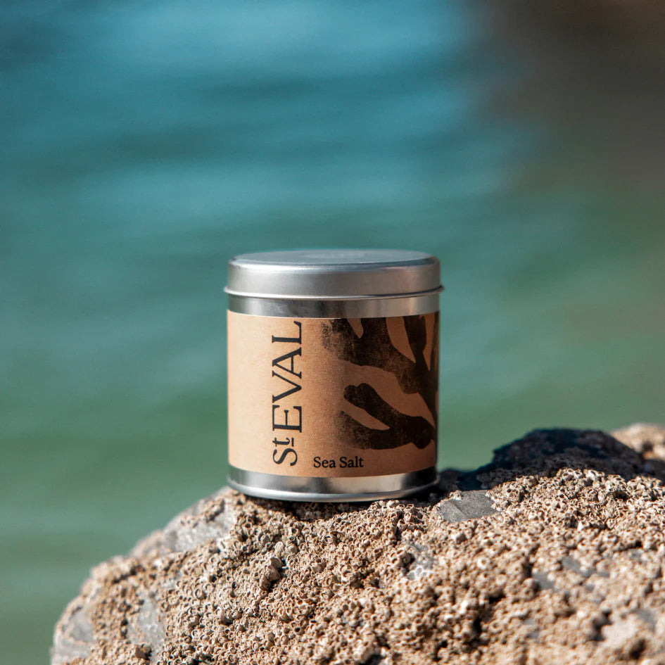 Sea Salt, Scented Tin Candle - WowCornwall