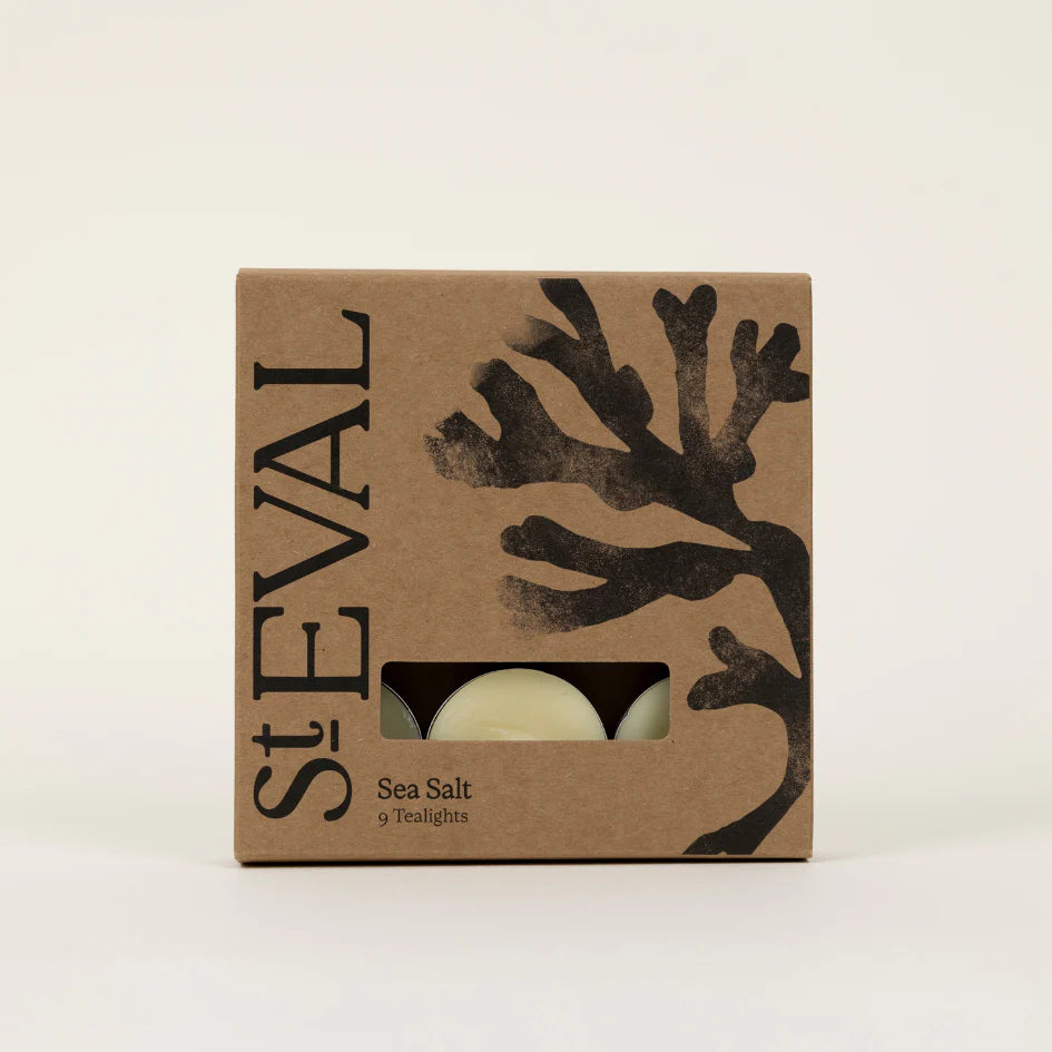 Sea Salt Scented Tealights - WowCornwall