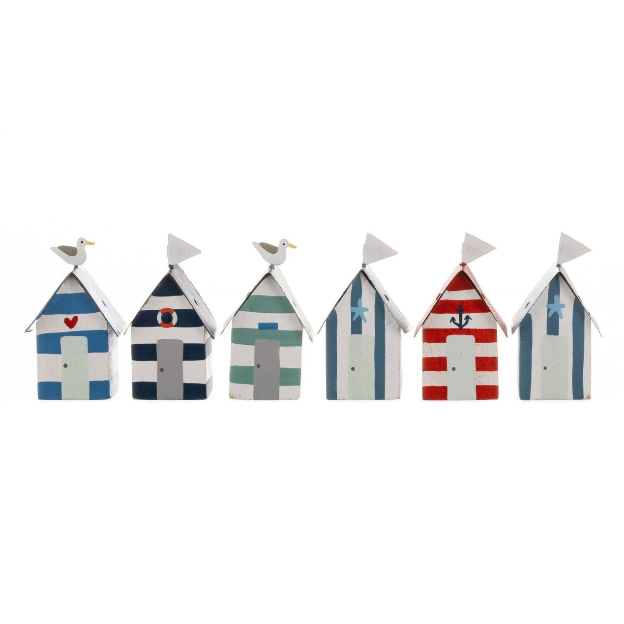 Mini Beach Huts - WowCornwall