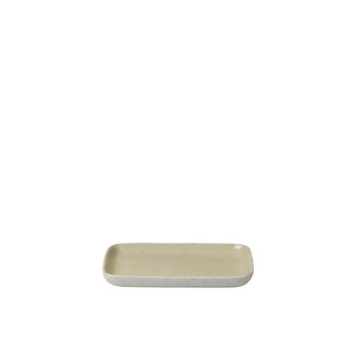 SABLO Snack Plate – 9cm × 6cm (Savannah, Cloud & Stone)