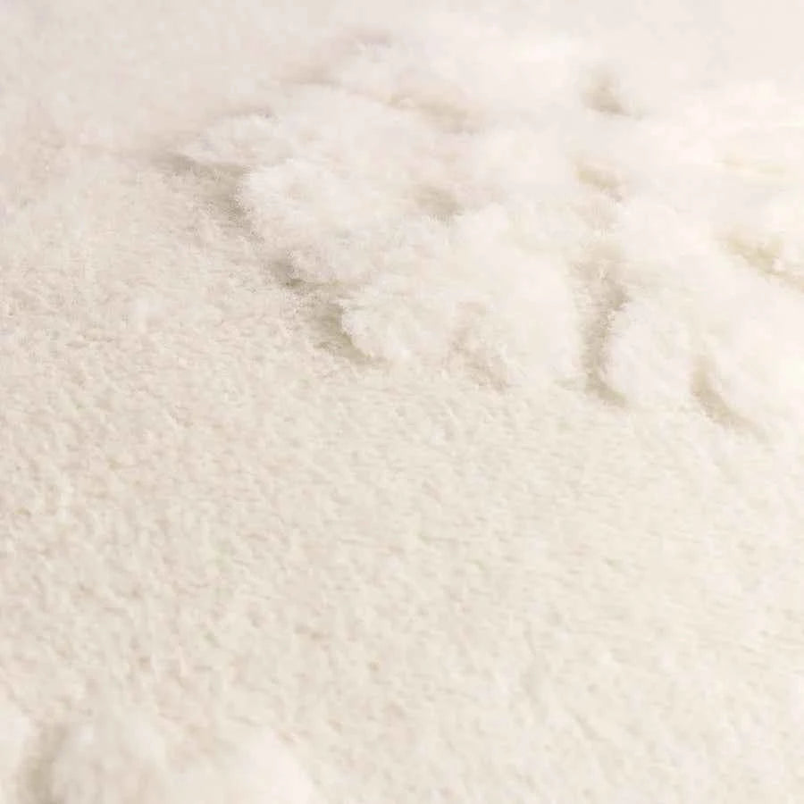 Snowflakes Faux Fur Throw