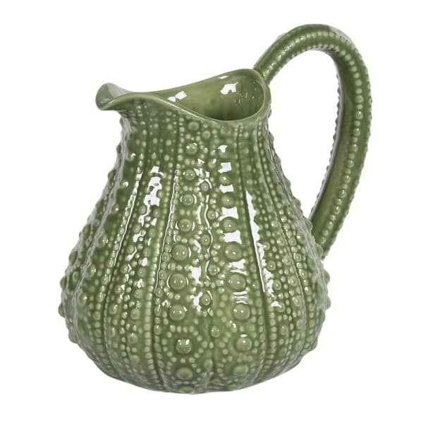 Green Porcelain Urchin Jug