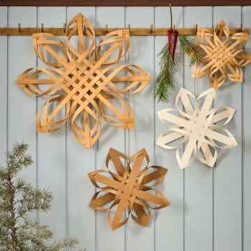 Star for hanging 8-sided white Stella