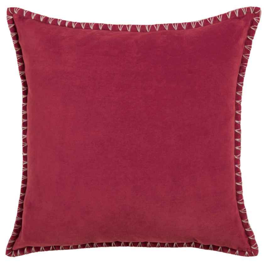Border Cushion - Pomegranate