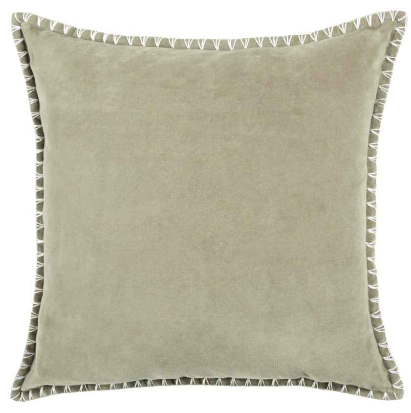 Border Cushion - Quartz