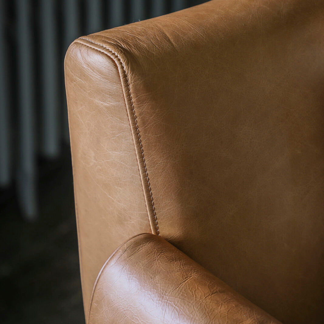 Stratford Armchair Brown Leather