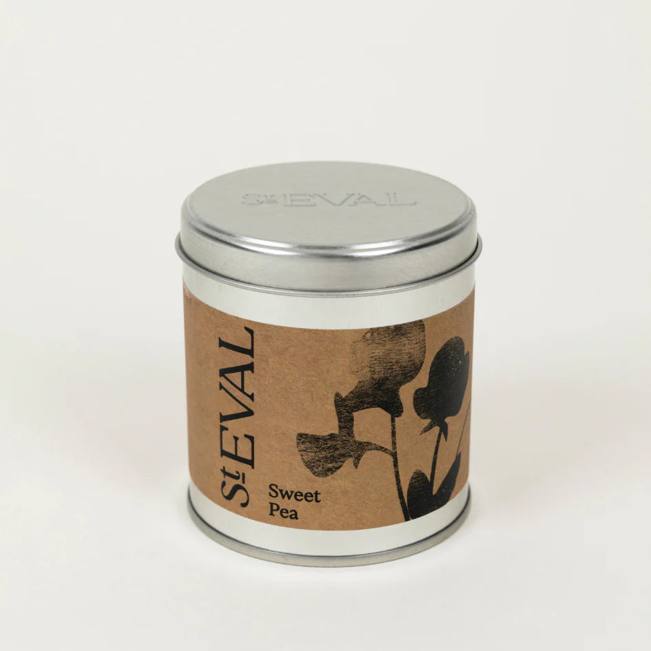 Sweetpea, Scented Tin Candle - WowCornwall