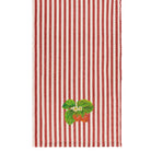 Strawberry Stripes Indoor / Outdoor Table Runner Candy Cane, Two Sizes - WowCornwall