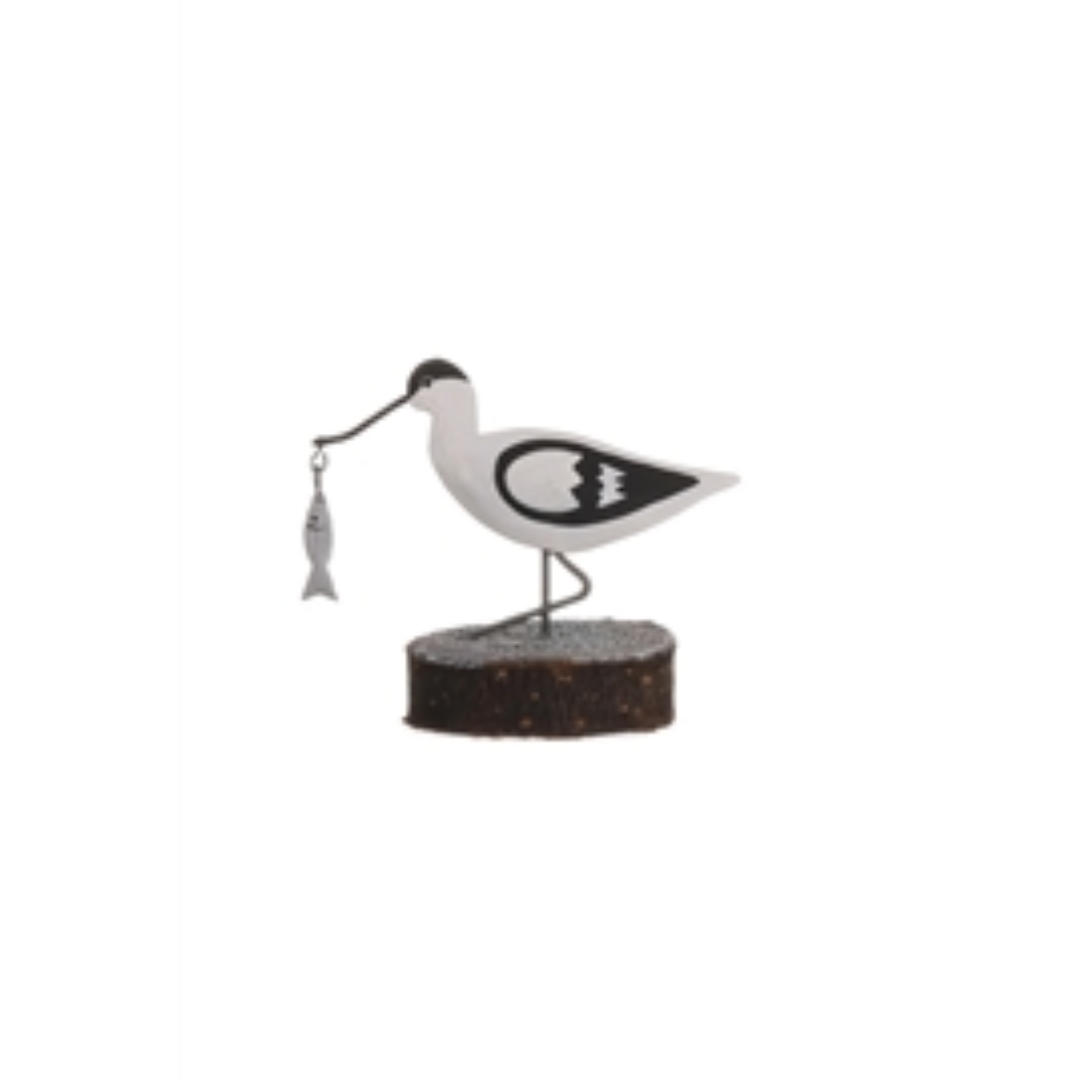 Single Avocet Fishing Ornament