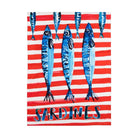 Sardines Tea Towel - WowCornwall