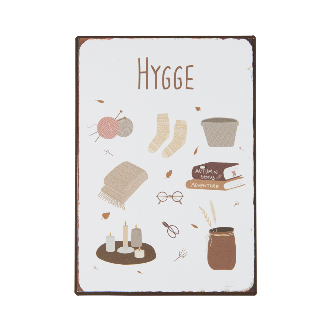 Hygge Metal Sign - WowCornwall