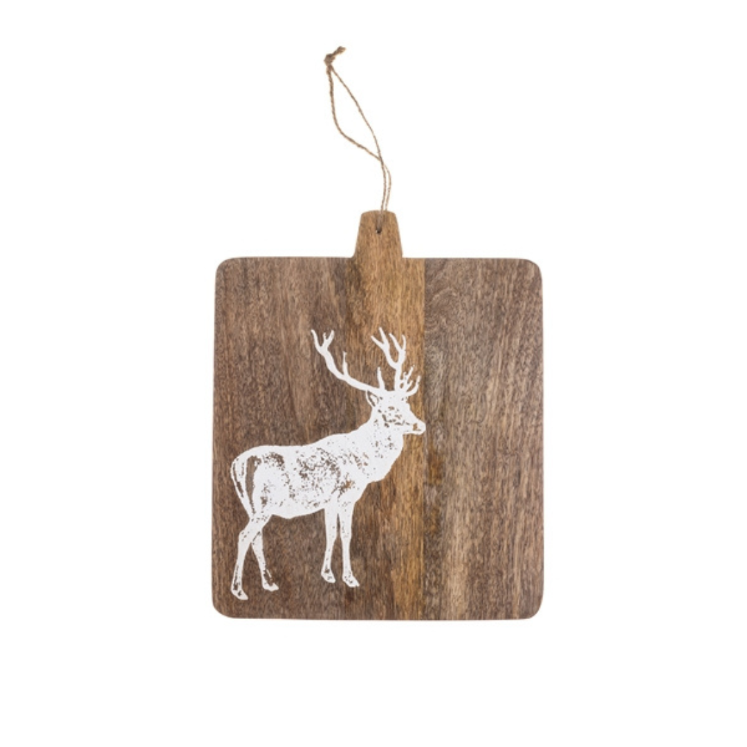 Square Stag Serving Board - WowCornwall