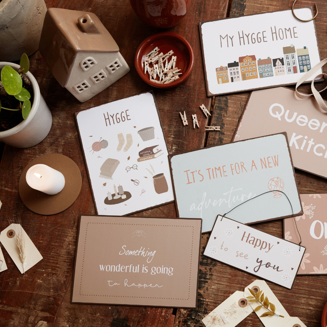 Hygge Metal Sign - WowCornwall