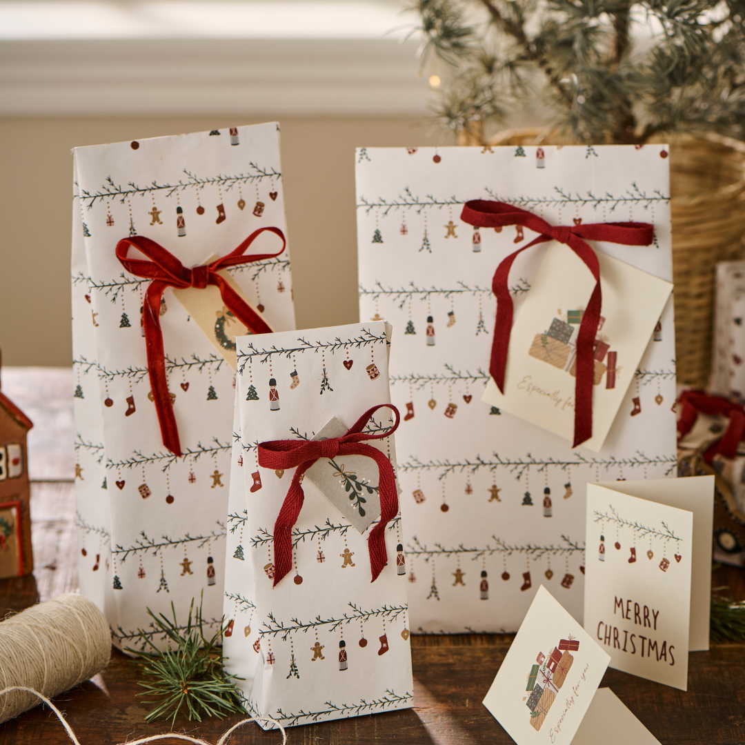 My Nostalgic Christmas Paper Bags Large - WowCornwall