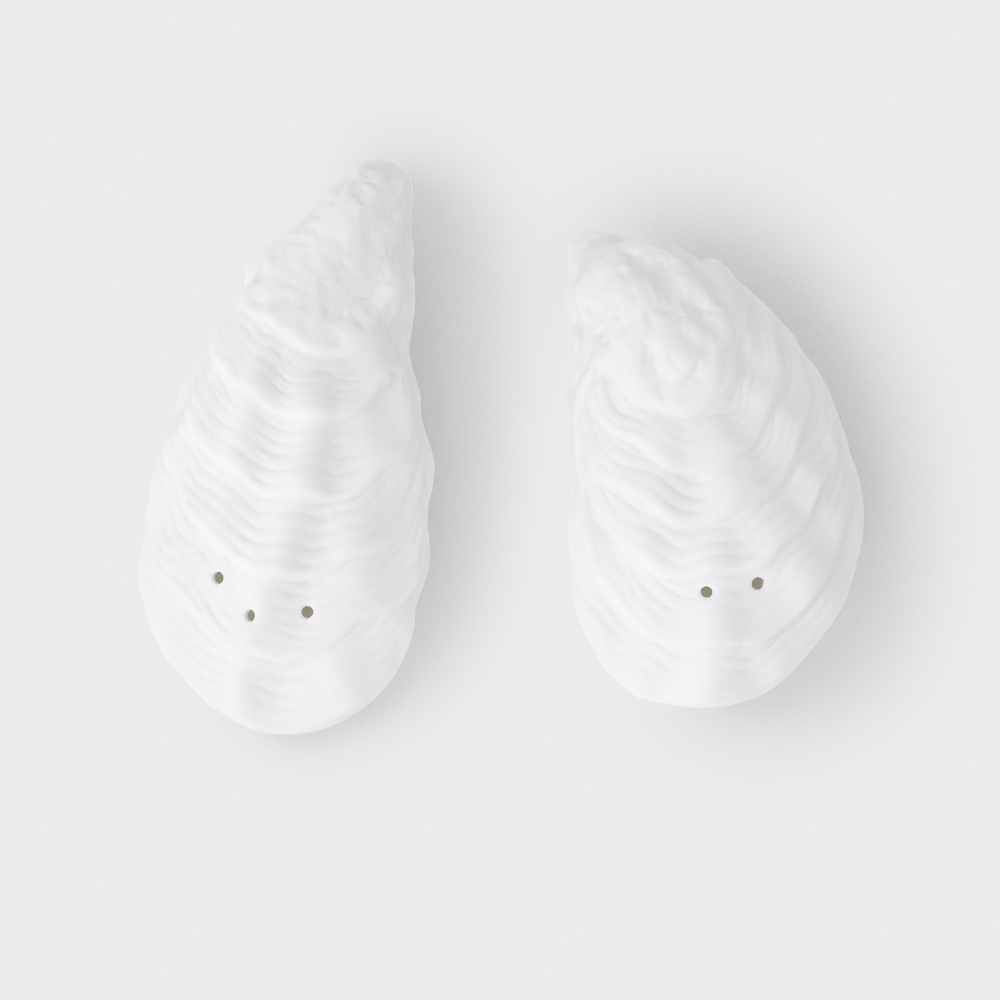 Underwater World - Oyster Salt and Pepper Shaker Set - WowCornwall