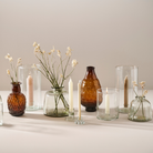 Glass Candle Holder Glass Small - WowCornwall