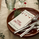 Merry Christmas Garland Napkins - WowCornwall