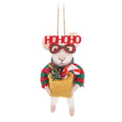 Ho Ho Ho Mouse Felt Decoration - WowCornwall