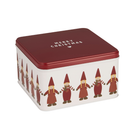 Santa's Helpers Square Cake Tin - WowCornwall