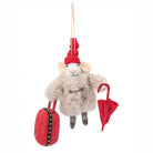 Holiday Mouse Felt Decoration - WowCornwall