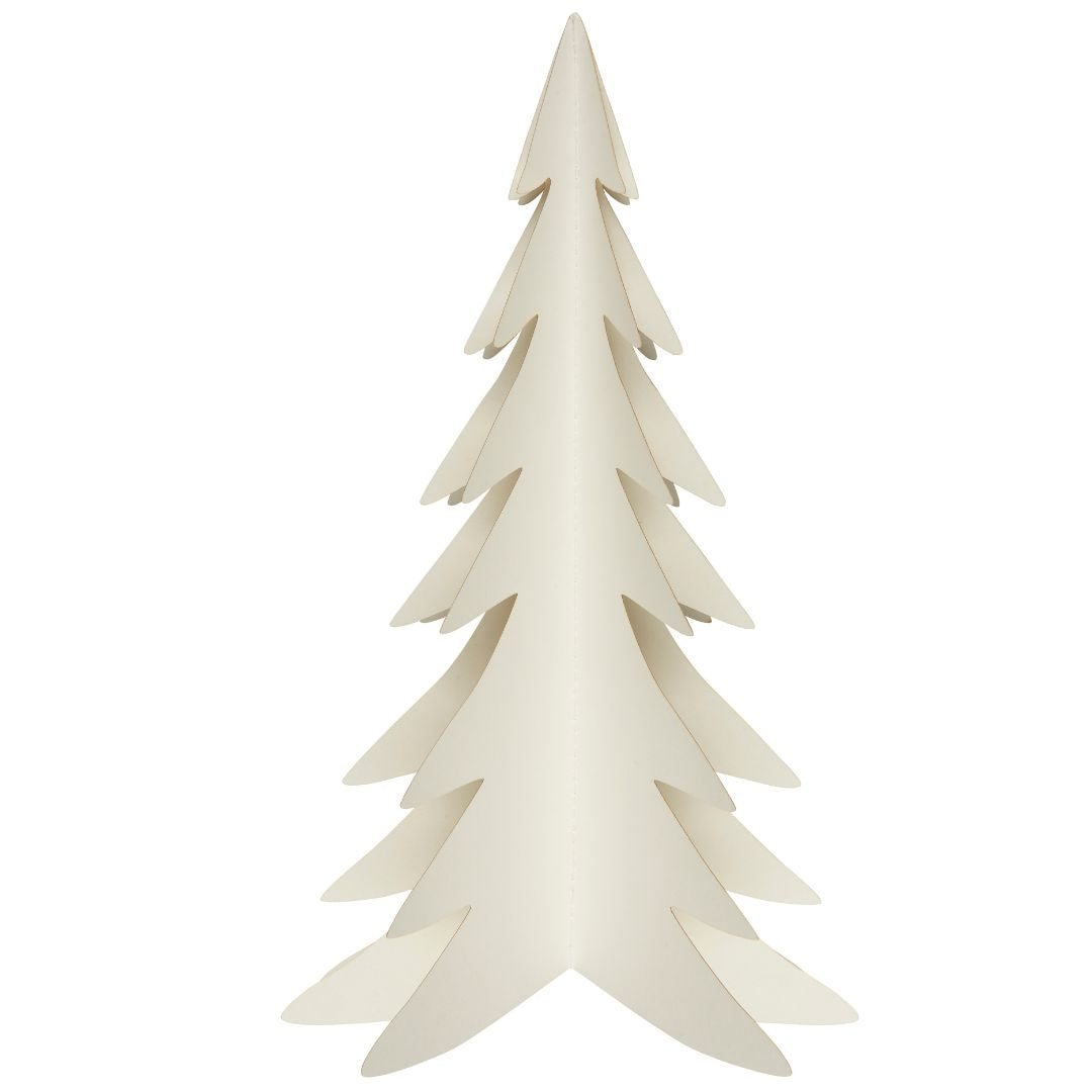 Paper Cut Standing Christmas Tree Decorations - WowCornwall