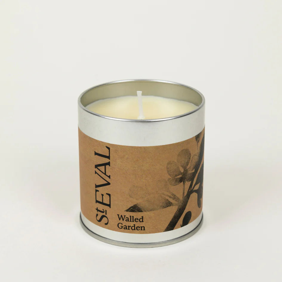 Walled garden, Scented Tin Candle - WowCornwall