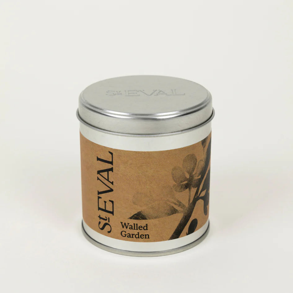 Walled garden, Scented Tin Candle - WowCornwall