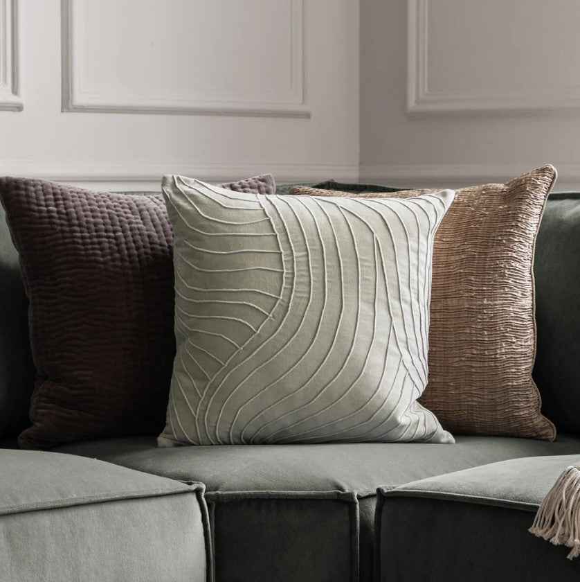 Rill Cushion - Quartz