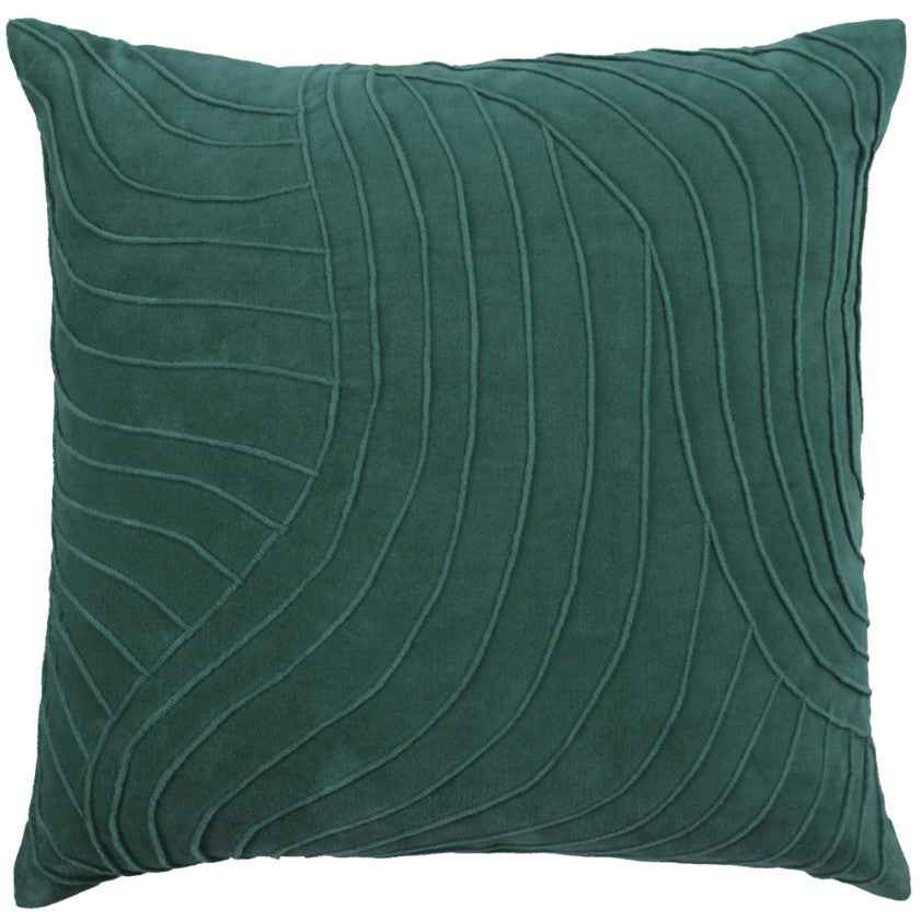 Rill Cushion - Teal