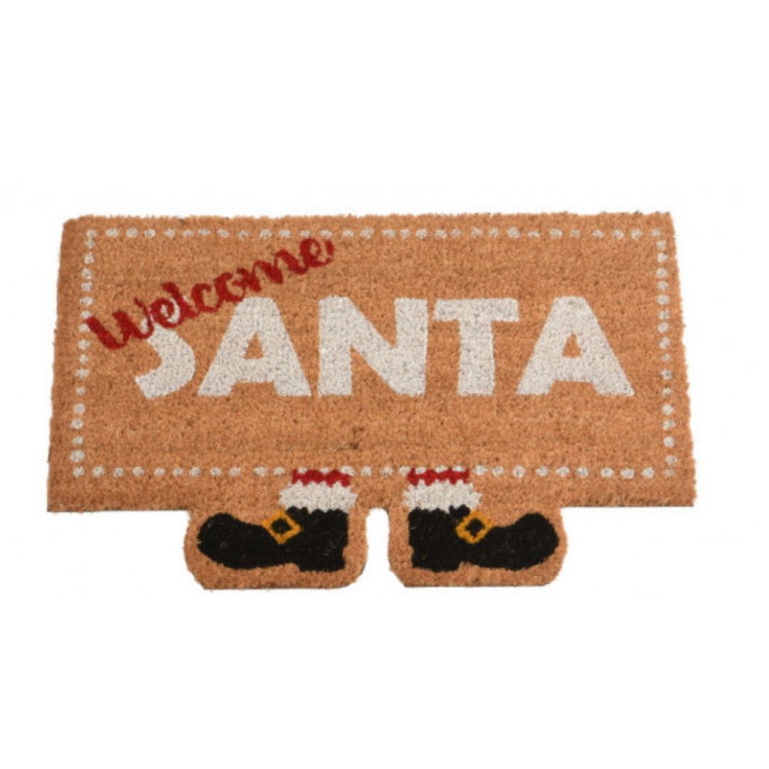 Welcome Santa Indoor/ Outdoor Doormat - WowCornwall