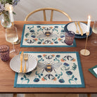 Wild Garden Set of 4 Indoor / Outdoor Placemats - WowCornwall