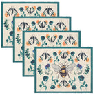 Wild Garden Set of 4 Indoor / Outdoor Placemats - WowCornwall