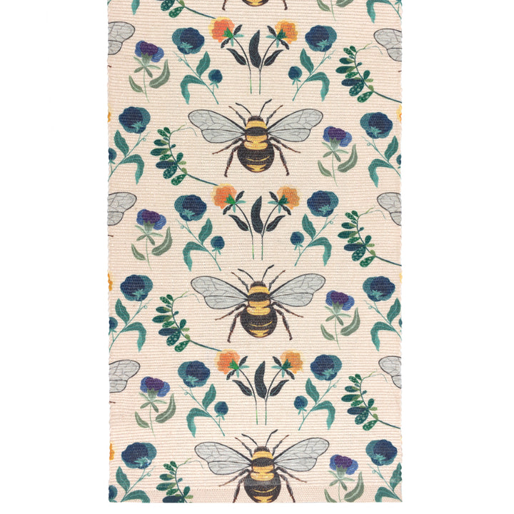 Wild Garden Indoor/Outdoor Table Runner, Two Sizes - WowCornwall