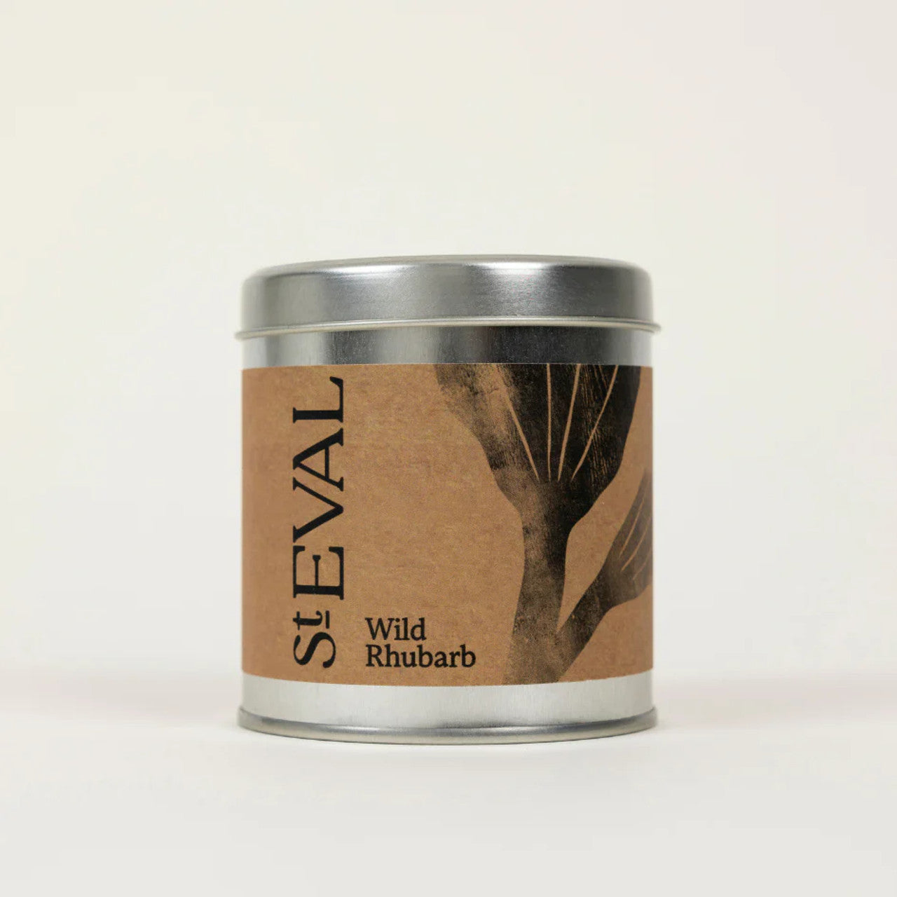 Wild rhubarb, Scented Tin Candle - WowCornwall