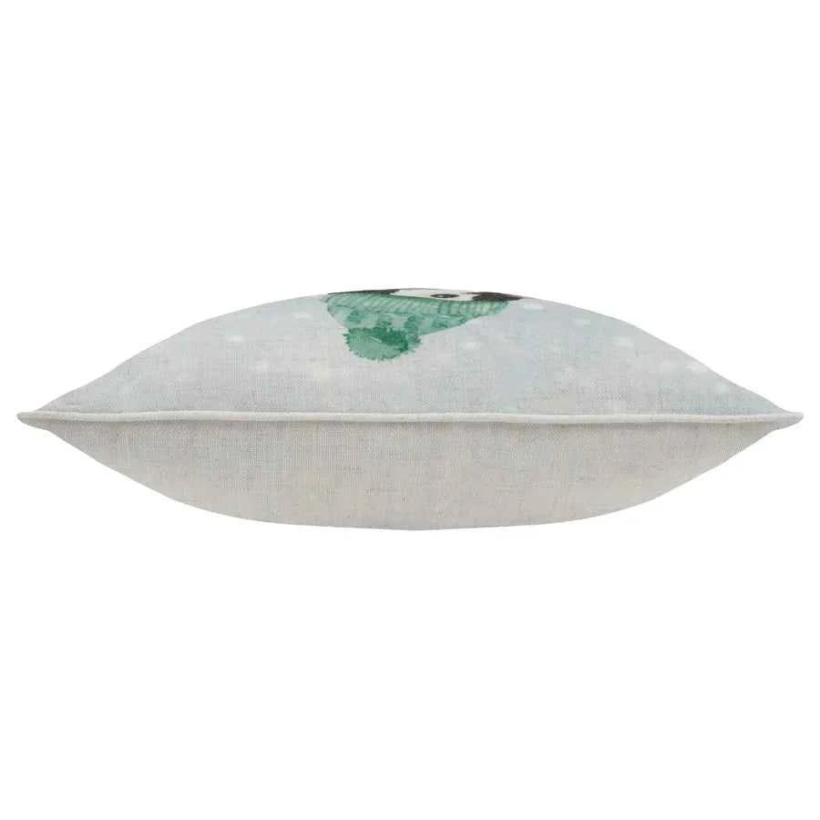 Winter Penguin Printed Cushion