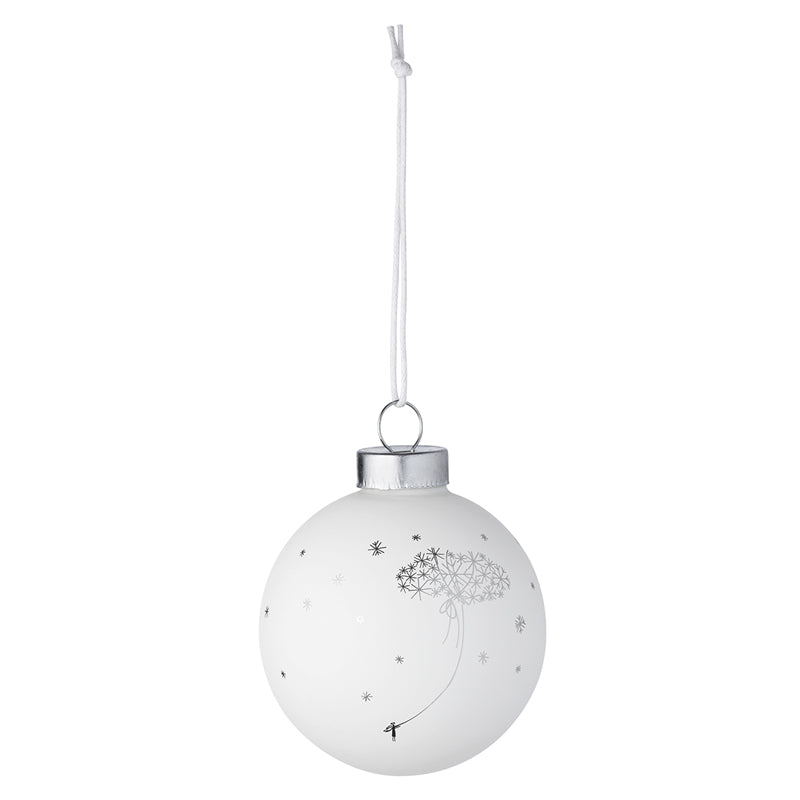 Winter Wonderland porcelain bauble Cloud by Rader - WowCornwall