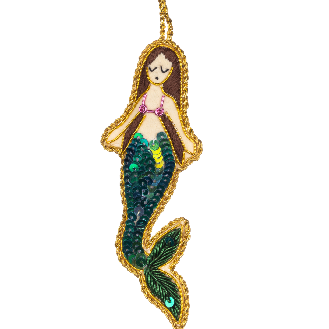 Beaded Mermaid Decoration