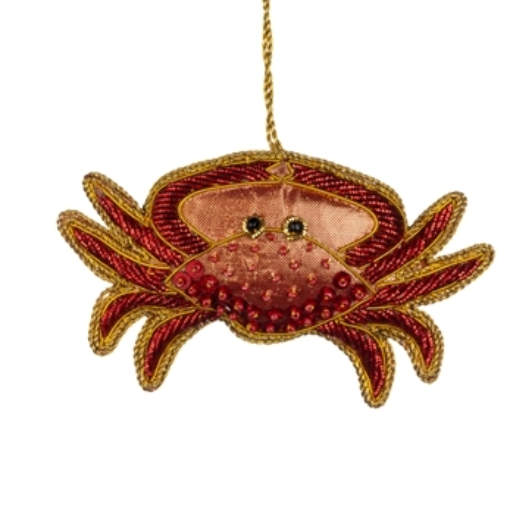Beaded Red Crab