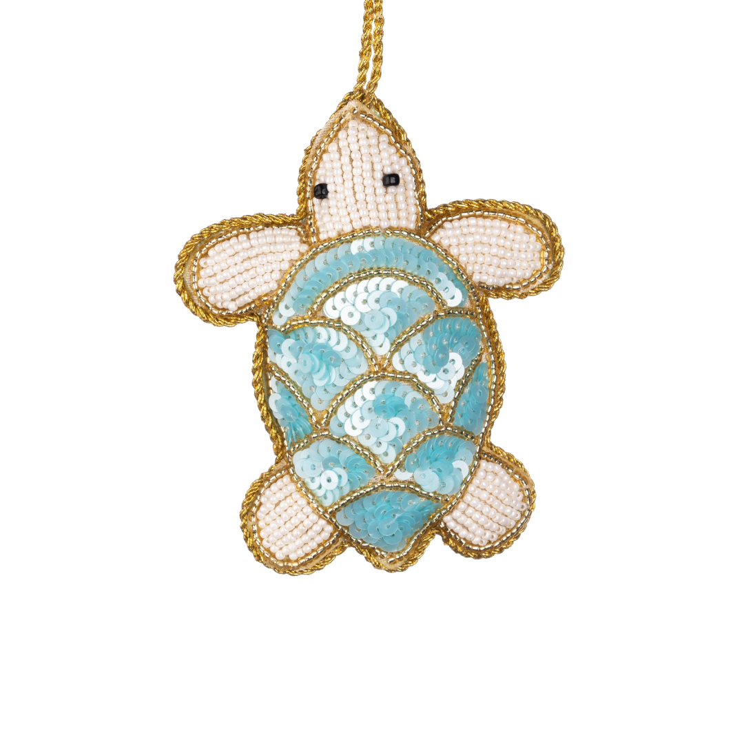 Beaded Turtle Decoration