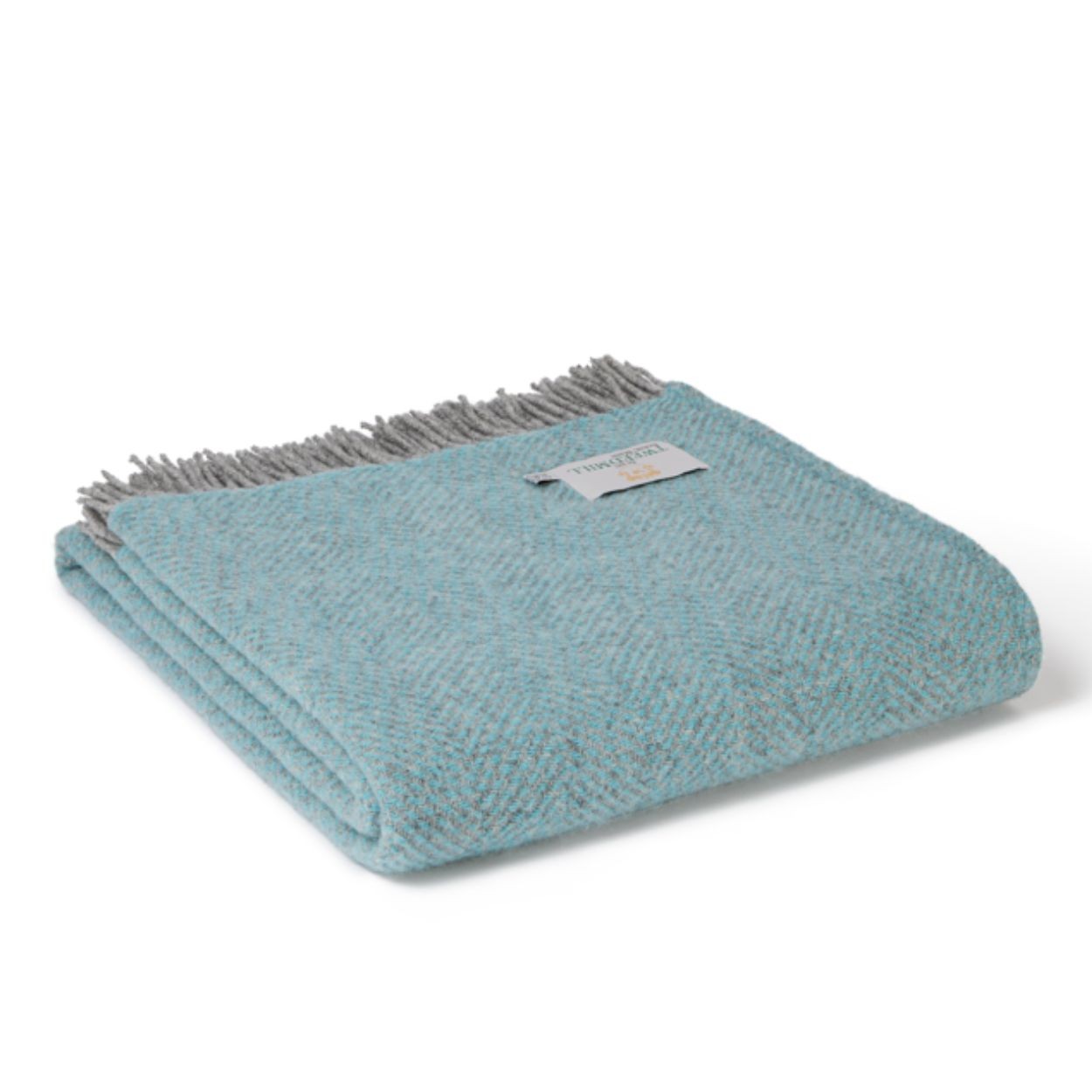 Beehive Spearmint/Grey Throw Extra Large - WowCornwall