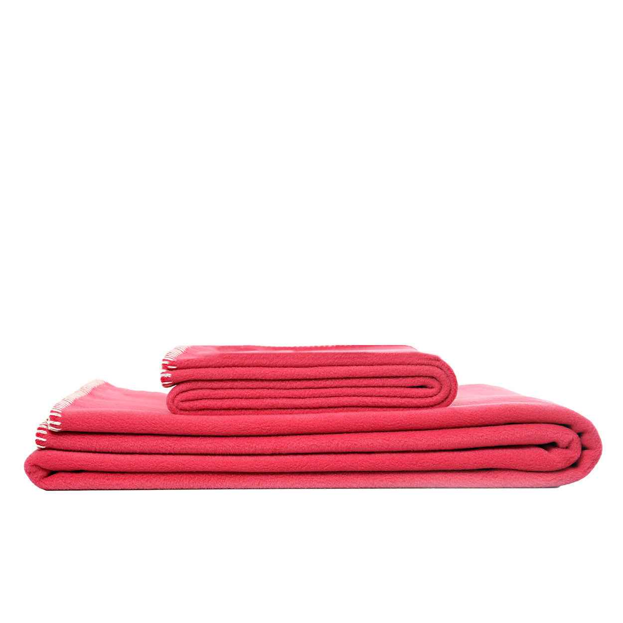 Tweedmill Fleece Throw in Berry Blossom, Cream & Turquoise