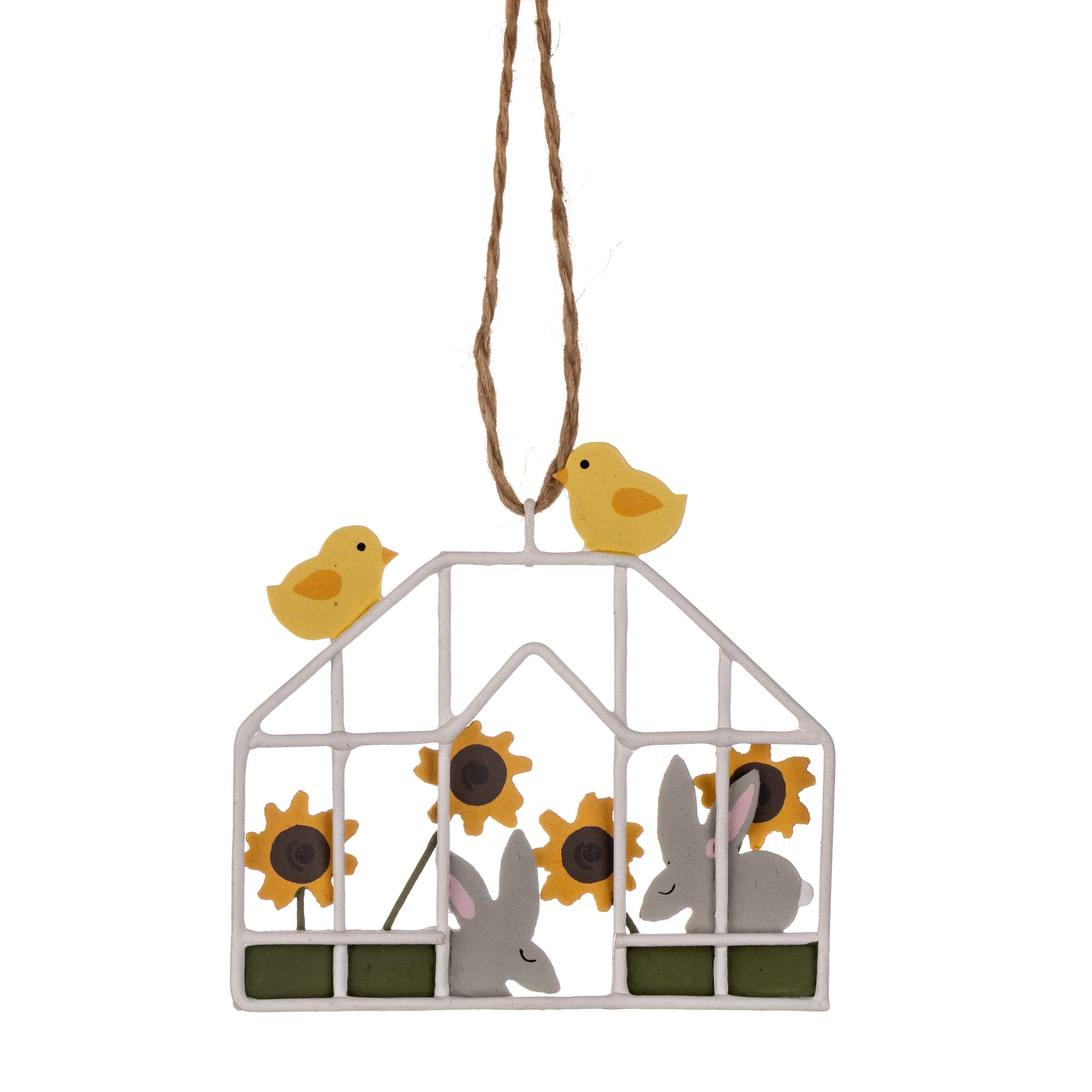 Chicks on Greenhouse Decoration – Easter 2026